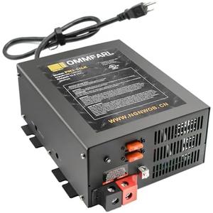 RV Converter | Multiple Capacities | Power Converter with Built-in 4 Stage Smart Battery Charger | 55 Amp 12V RV Battery Charger