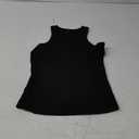 Trendy Queen Womens Tank Tops Summer Workout Racerback Ribbed Shirts Beach Vacation Outfits Spring Fashion Y2k Clothes (Small, Black)