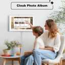 Digital Calendar, 10.1 Inch Wall Planner Electronic Calendar&Chore Chart,1080P Full HD Interactive Touchscreen Smart Touchscreen Interactive Display for Family Schedules Wall Mount Included, Great for Organizing Your 2025-2026 White