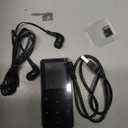 144GB MP3 Player, Bluetooth 5.2 Music Player, HiFi Sound Digital Music, Built-in HD Speaker, FM Radio, Voice Recorder, Earphones Included, MP3 Player for Friends, Kids, Students, Seniors (Black)