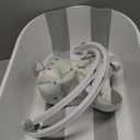 Foldable Baby Bathtub with Drain, Gray