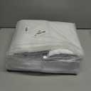 8 Pack White Table Cloth 60 x 126 Inch Rectangular Tablecloths for 8 Foot Rectangle Tables, Wrinkle Resistant White Tablecloth Washable Polyester Fabric Table Covers for Buffet Wedding Party Banquet
