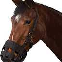 Horse Grazing Muzzle with Halter for Horse Easy Breathe and Comfortable (M)