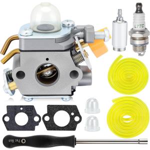 Powtol 308054043 Carburetor for Ryobi CS26 SS26 RY09056 CS30 SS30 EX26 RY28040 RY28020 RY28000 RY09053 RY09055 RY28025 RY28021 26CC Trimmer Brushcutter