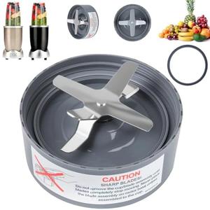 Replacement Extractor Blade, Fit for NutriBullet 600w/ 900w Pro Series Blender with Food-grade Silicone Rubber Gaskets Seal Ring for NutriBullet Blender Blade Replacement Parts
