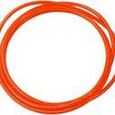 Bike Roller Drive Replacement Belt, 5Mm Perimeter 185Cm Bike Drum Riding Platform Transmission Belt, Extended Roller Platform Transmission Rope(Red)