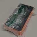 BHning 12Hours Large Display Wall & Desk Clock - Easy Read Flip Clock with Bold Numbers, Dual Mount, Quiet Non-Ticking for Bedroom, Kitchen, Office - Warm Orange Decor