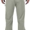 Little Donkey Andy Men's Capri Pants Quick Dry 3/4 Shorts (Khaki XXL)