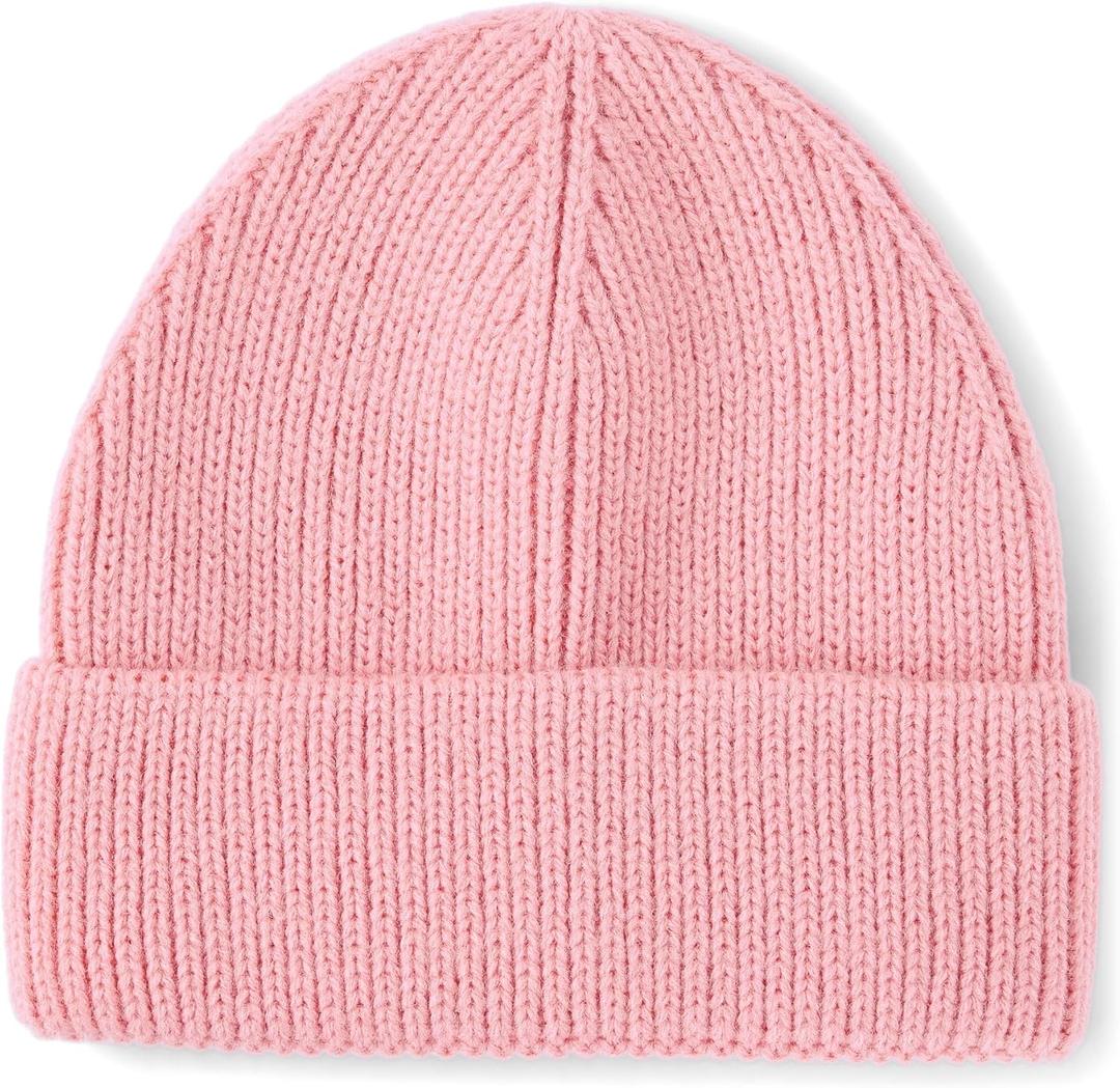 The Children's Place,Unisex Kids,Cold Weather Knit Beanie,Pink Summer,5 Years,16 Years (Pink)