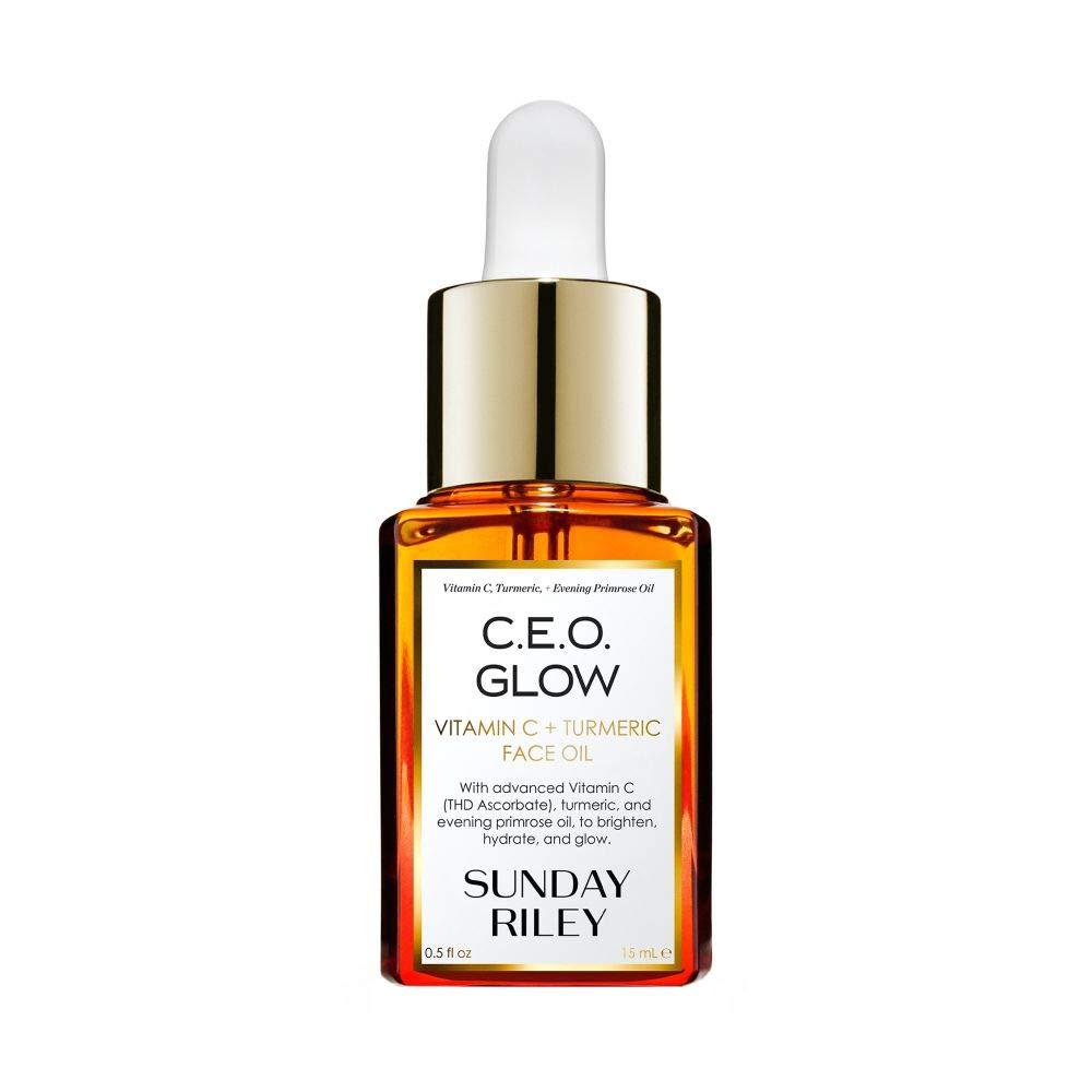 Sunday Riley C.E.O. Glow Vitamin C & Turmeric Face Oil (0.5 Fl Oz (Pack of 1))