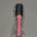 Round Brush for Blow Out - 1.3 Inch Small Nano Thermal Ceramic & Ionic with Boar Bristles - Salon Blow Drying Hair Brush for Drying, Volumizing, Curling, Shine & Smooth Styling