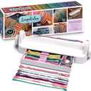 Loopdedoo DIY Kids Bracelet Maker Kit - Make Bracelets in Minutes for Birthdays, Friendship Day, Christmas Gifts - Award Winning Craft Kit for Ages 8 & Up