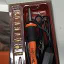 Craft Culture Wood Burning Tool Pen - Craft Burning Tools for Adults & Teens - Wood Burner Kit, Engraver, Carver, Pyrography, Woodburning - Includes 9 Premium Tips - Adjustable Temperature Control