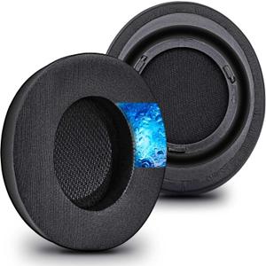 Oval Shape Virtuoso XT Cooling Gel Earpads for Virtuoso RGB Wireless, SE & XT Headsets - Softer Memory Foam, Added Thickness, Black Oval Shape Virtuoso XT Cooling Gel Earpads for Virtuoso RGB Wireless, SE & XT Headsets - Softer Memory Foam, Added Thickness, Black