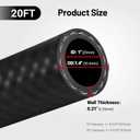 EVIL ENERGY 1" Fuel Transfer Hose 20FT,Farm Fuel Hose for Dispensing Diesel Gasoline Kerosene Biodiesel