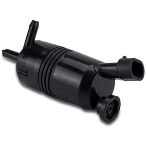 UGSHY 1 PC Car Front Windshield Washer Pump, Wiper Spray Pump, Motors Spray with Grommets Replacement Parts 22127652 22127653, Compatible with Cadillac Buick GMC Cleaning Accessories (Black)