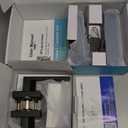 Veise VE06-L Smart Locks with 2 Lever Handle Set, App Control, Keyless Entry Deadbolt for Front Door, Electronic Digital Touchscreen Keypad, Auto Lock, Waterproof, Easy Installation, Matte Black