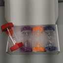 Hourglass Sand Timers Colorful Sandglass Timer Hourglass Set Sand Clock Timer Visual Sandtimer 3/5/10/20 Minutes for Kids Classroom Office Kitchen (4 Pcs)