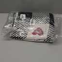 BETGINY Checkered Valentines Tablecloth Rectangle 60x84 Inch,Black Plaid Table Cloth,Stain Resistance Polyester Red Heart Memorial Day Table Covers for Kitchen Dining Parties Picnic