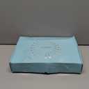 Cobbe 4 inch Brushed Nickel Bathroom Faucets with Pop up Drain and Two Supply Hoses, Lead-Free Stainless Steel 2 Handle Centerset Faucet for Vanity, RV