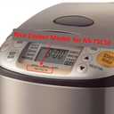304 Stainless Steel Rice Cooker Inner Bowl for Zojirushi NS-TSC10 (5.5cups) Multi-Cooker Replacement Inner Pot