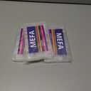 3 x MEFA 15 Sizes Short Coffin Nail Tips - 300 Pcs Half Matte Full Cover Press on Nails, Pre-shape Gel Nail Tips for Nail Extension Home DIY Salon Manicure