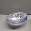 Bestluck 12pack Clear Plastic Serving Bowls for Party,20oz Disposable Serving Bowl,Angled Bowls for Wedding Party Chip, Candy, Salad,Fruit