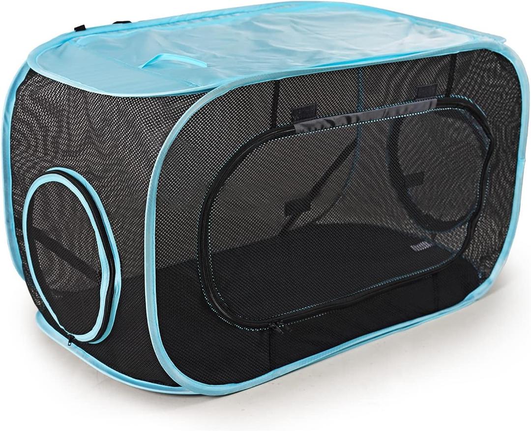 INTURN Cat Furniture Tent for Indoor and Outdoor Playpen Portable Cat Tunnels, Outdoor Kennel (Sleep Kennel)