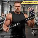 Workout Gloves for Men and Women,Gym Gloves for Weight Lifting with Wrist Support,Exercise,Rock Climbing, Biking,Training,Fitness,Pull up,Fingerless, Breathable and Snug fit