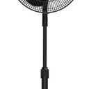 Emerson 16-inch Oscillating Pedestal Fan with Precision 3-Speed Wind Control and Adjustable Tilt and Height, Black, FAO1605-B