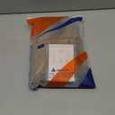 RENERSHOW Medium Length Bob Wigs for White Women Layered Blonde Highlight Straight Pixie Bob Wig with Bangs Heat Synthetic Natural Daily Party Wig 12inch Average Size Wig