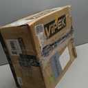 VIPEK V5 Medium Portable Closet Wardrobe Heavy Duty Clothes Rack, Freestanding Closet Metal Clothing Rack with 4 Hang Rods & 8 Shelves, Adjustable Custom Closet Rack, 56.7" Lx15.7 Wx76.4 H, Black