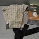 Baby Sling Carrier for Toddler, Houndstooth Baby Carrier Sling, Premium Cotton Linen Adjustable in Both Front and Back Shoulder Strap, Portable and Lightweight Toddler Carrier