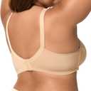 Minimizer Bras for Women Full Coverage No Underwire Plus Size T-Shirt Unlined Bra Skin 90E