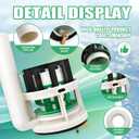 Toilet Flush Valve Replacement Parts for One-Piece Toilets 3 Inch Flush Hole,Compatible with Toto THU Series Toilet Tank, IncludesRepair Kit with two Silicone Gaskets,Repair Kit, Easy Install