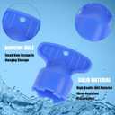 2 x Faucet Aerator Key Removal Wrench Tool with 5 Sizes M16.5, M18.5, M21.5, M22.5, M24 Concave Spout Key Sink Spout Wrench with Faucet Housing Removal Tool for Bathroom Kitchen Sinks