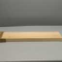 Floating Shelves for Wall, 36 inch Long Floating Shelves for Wall Set of 2, Solid Wood Picture Ledge Shelf, Rustic Wall Mount Shelves for Bedroom Living Room Kitchen - Clear Finish