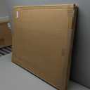 Small Narrow Baby Gate for Stairs Doorways Hallways 24 Inch to 29 Inch Wide Pressure Mounted Baby Gate Walk Through Child Gates for Kids or Pets Indoor Safety Gates (White)