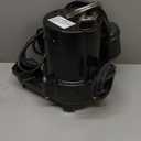 LANCHEZ 1.5 HP 53FT Submersible Sewage/Effluent Pump, 4300 GPH Heavy Duty Cast Iron Sump Pump with Automatic Tethered Float Switch, Idea for Sump Basin, Basement, Residential, 2" NPT Discharge