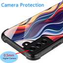 for Samsung Galaxy S21 FE Case, Military-Grade Protection, All-Around Shockproof Corners, Anti-Scratch Phone Case for Samsung Galaxy S21 FE - Color Ripple (S21 FE(6.4-inch))