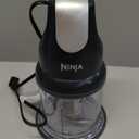 Ninja Food Chopper Express Chop with 200-Watt, 16-Ounce Bowl for Mincing, Chopping, Grinding, Blending and Meal Prep (NJ110GR)
