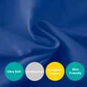 Biloban Pack and Play Sheets Fitted, 2 Pack Pack and Play Sheet Fits for Graco Pack n Play Mattress, Neutral Playard Sheets for Baby Boys and Girl, Light Grey & Navy