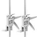 Labor Saving Arm Jack 2 Pack, Hand Lifting Jack Tool, Multi-Function Height Adjustment Device, for Installing Doors, Windows, Cabinets, Woodworking, Lifting Furniture