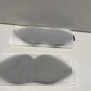 MABAO 2 Packs Sleep Mask for Side Sleeper, Eye Mask for Sleeping Women Men, 3D Contoured Cup No Eye Pressure 100% Light Blocking Sleeping Mask with Adjustable Strap Night Blindfold Flight, Nap, Black