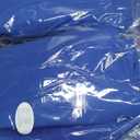 Royal Blue 10-Pack Round Polyester Table Cover - 120 Inch, Stain & Wrinkle Resistant, Perfect for Wedding Banquets & Parties