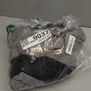 GEMYSE Mens Insulated Skiing Bibs Waterproof Snow Pants Winter Snowboarding Overalls (Medium, Medium Grey and Black)