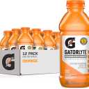 Gatorlyte Rapid Rehydration Electrolyte Beverage, Orange, 20oz Bottles (12 Pack) EXP. 10/19/2026
