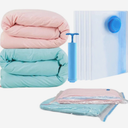 24 x Jumbo Vacuum Storage Bags Travel Space Saver Garment Seal Clothes Hand Pump