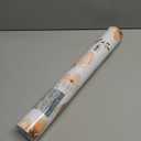 HAOKHOME Renter Friendly Wallpaper Peel and Stick Floral White/Yellow/Green Vintage Wall Paper for Bathroom Contact Paper 17.7in x 32.8ft