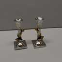 Yair Emanuel Candlestick Holders for Shabbat Candles Pomegranates Judaica Gift CSU1